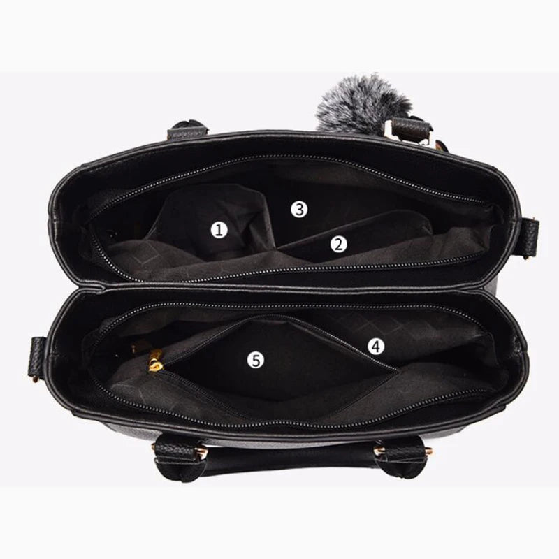 Mala Feminina Bordada em Couro | Messenger Bag | TUDOAKI SHOP