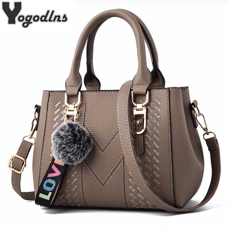Mala Feminina Bordada em Couro | Messenger Bag | TUDOAKI SHOP