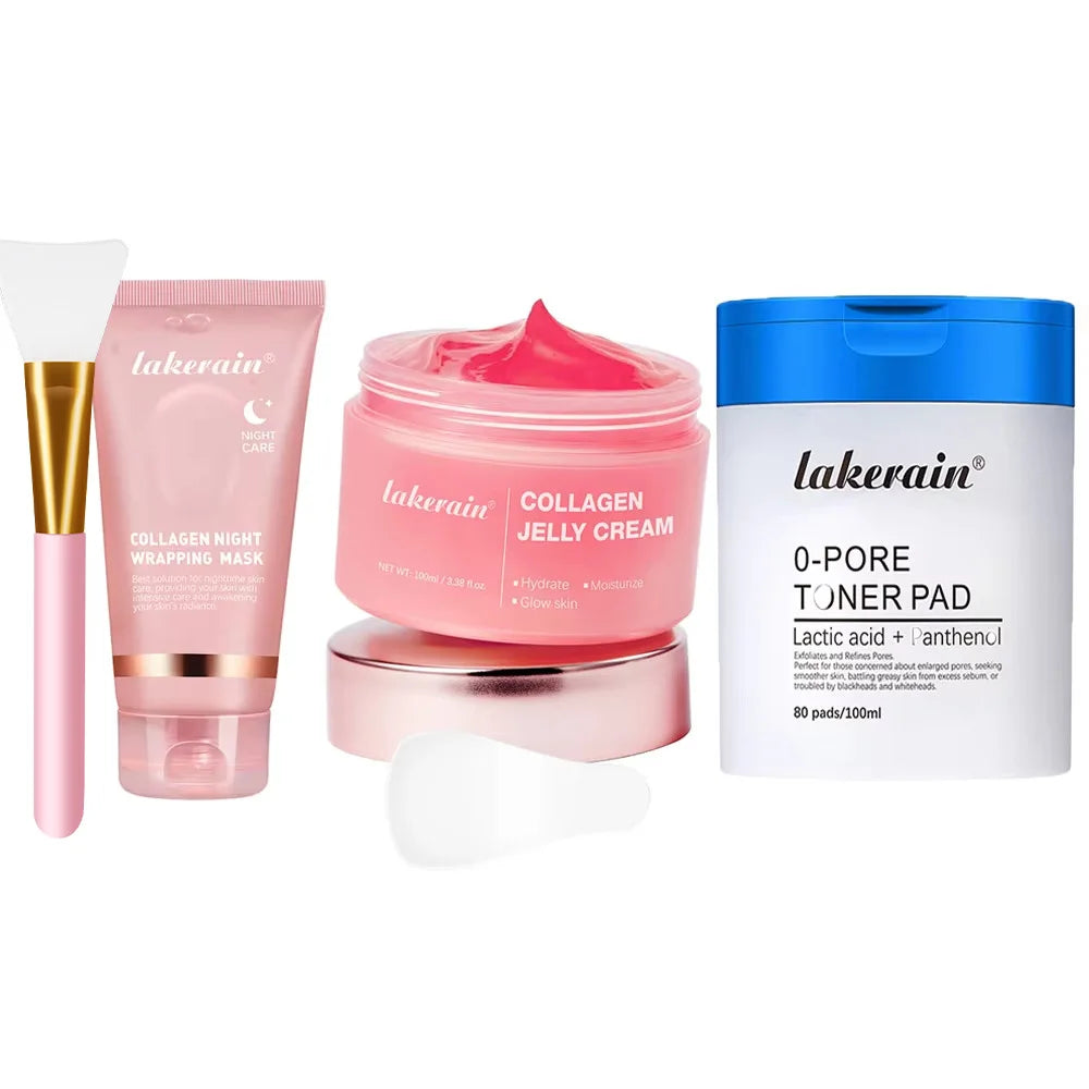 Máscara Facial de Colágénio Coreana — Anti-Rugas e Lifting