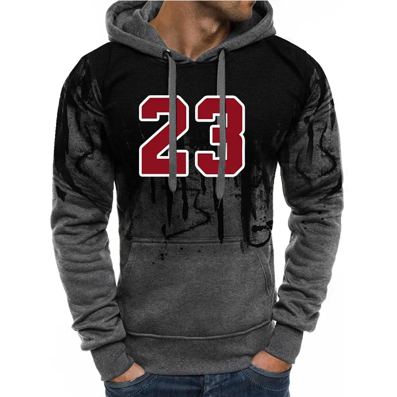 Sweatshirt com Capuz Masculina | Jogging Casual Outono Inverno | TUDOAKI SHOP