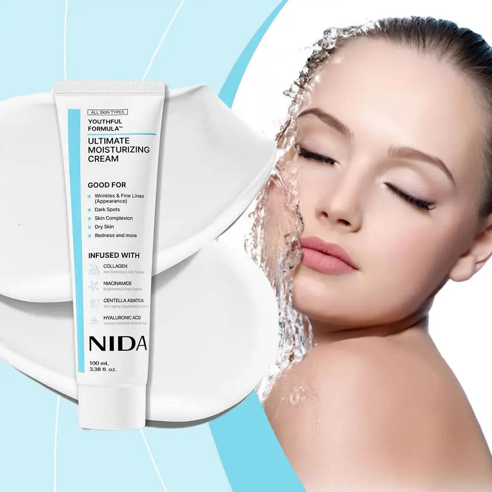 Creme Hidratante NIDA — Anti-Envelhecimento e Reparador de Poros