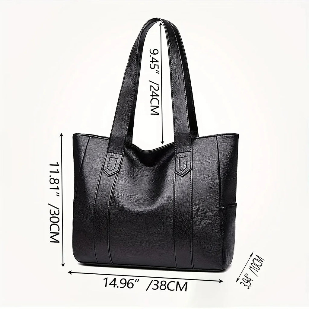 Mala de Ombro Vintage Feminina Grande Capacidade | Commuter | TUDOAKI SHOP
