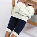 Leggings Térmicas Femininas de Cintura Alta | Veludo de Cordeiro Sem Costura | Inverno