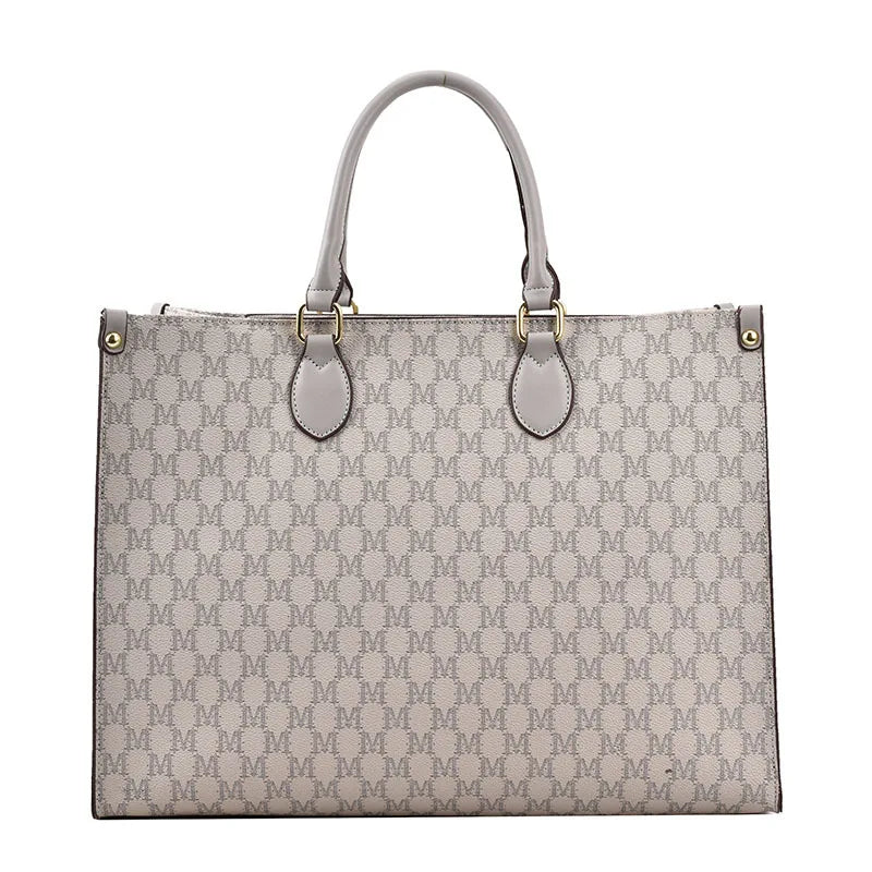 Mala de Ombro Retro Feminina com Letras | Grande Capacidade Commuter | TUDOAKI SHOP