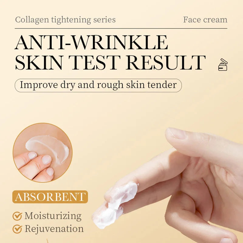 Creme Facial SADOER Colágénio Firmador — Hidratação Intensa