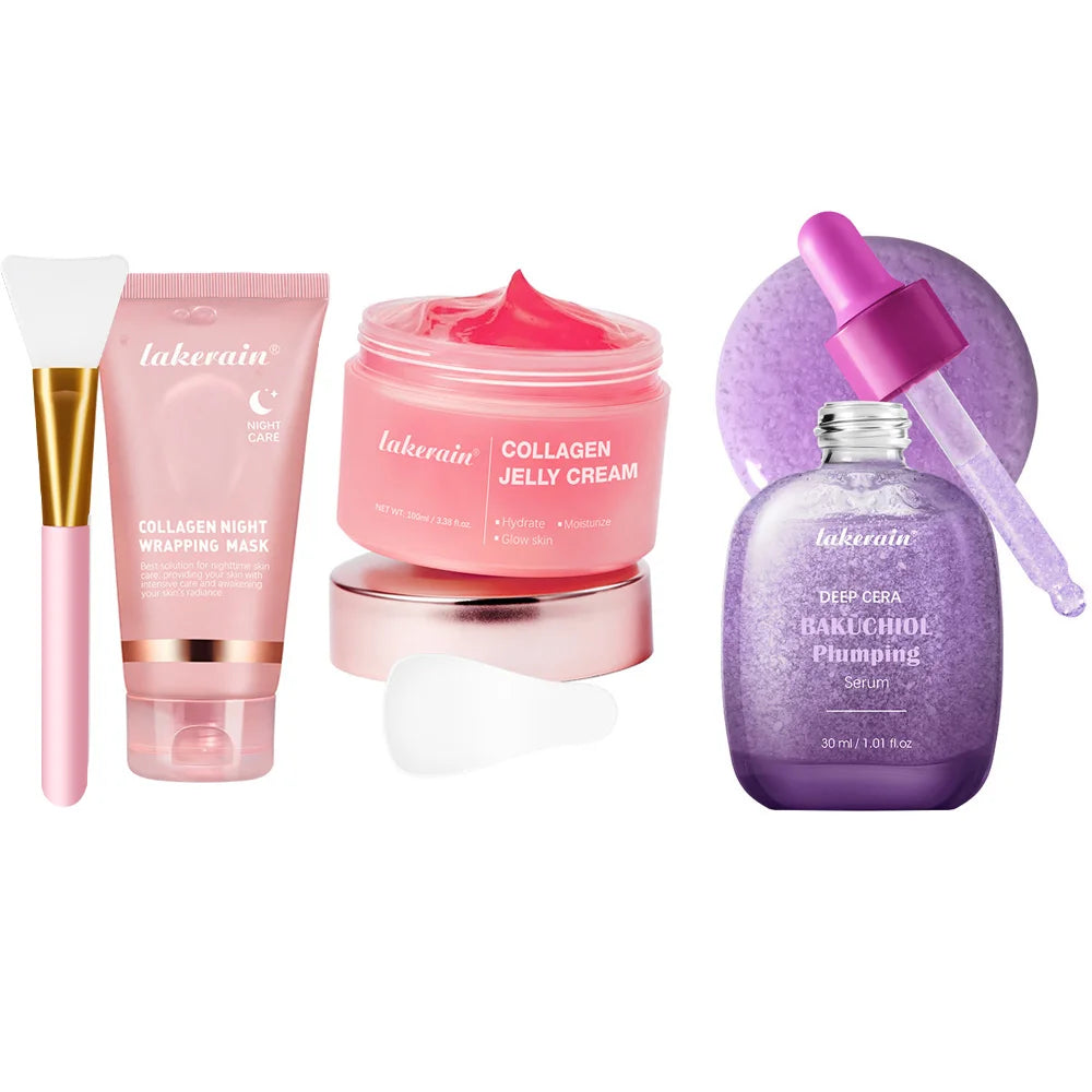 Máscara Facial de Colágénio Coreana — Anti-Rugas e Lifting