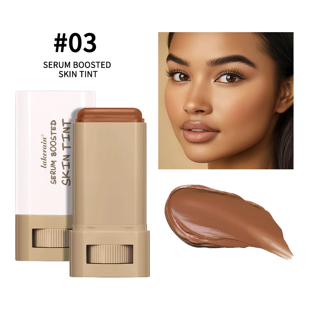 Base Stick Hidratante com Cobertura Natural — Maquilhagem de Viagem