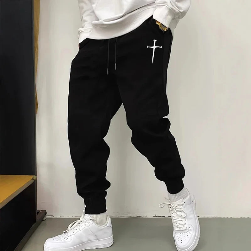 Calças de Treino Masculinas 2025 | Jogger Casual Ginásio Outono Inverno | TUDOAKI SHOP