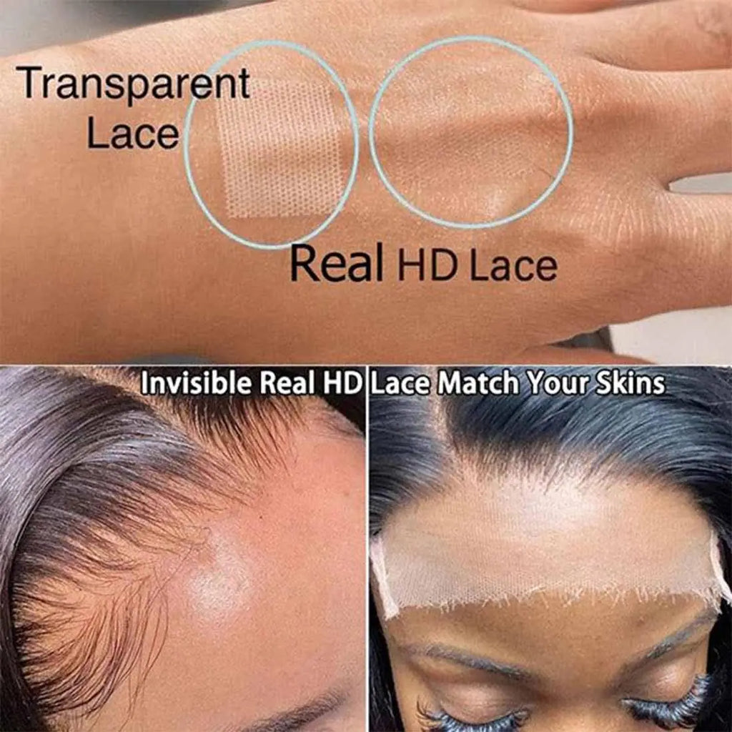 Peruca de Renda Frontal HD 13×6 Afro Bouclé 450 Densidade Peruca Sem Cola Cabelo Humano 16-36 Polegadas Peruca de Renda HD 360 Transparente Cabelo Humano