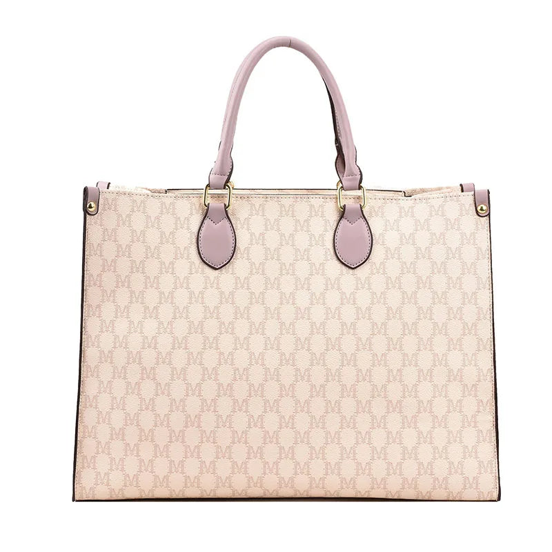 Mala de Ombro Retro Feminina com Letras | Grande Capacidade Commuter | TUDOAKI SHOP