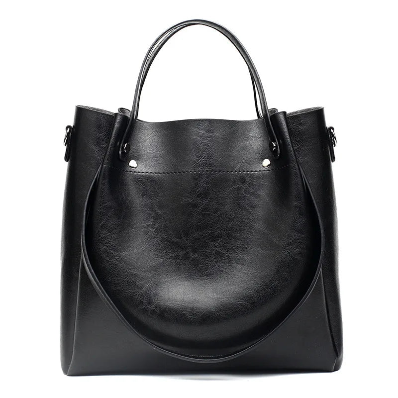 Mala Balde Feminina em Couro PU | Casual e Elegante | TUDOAKI SHOP