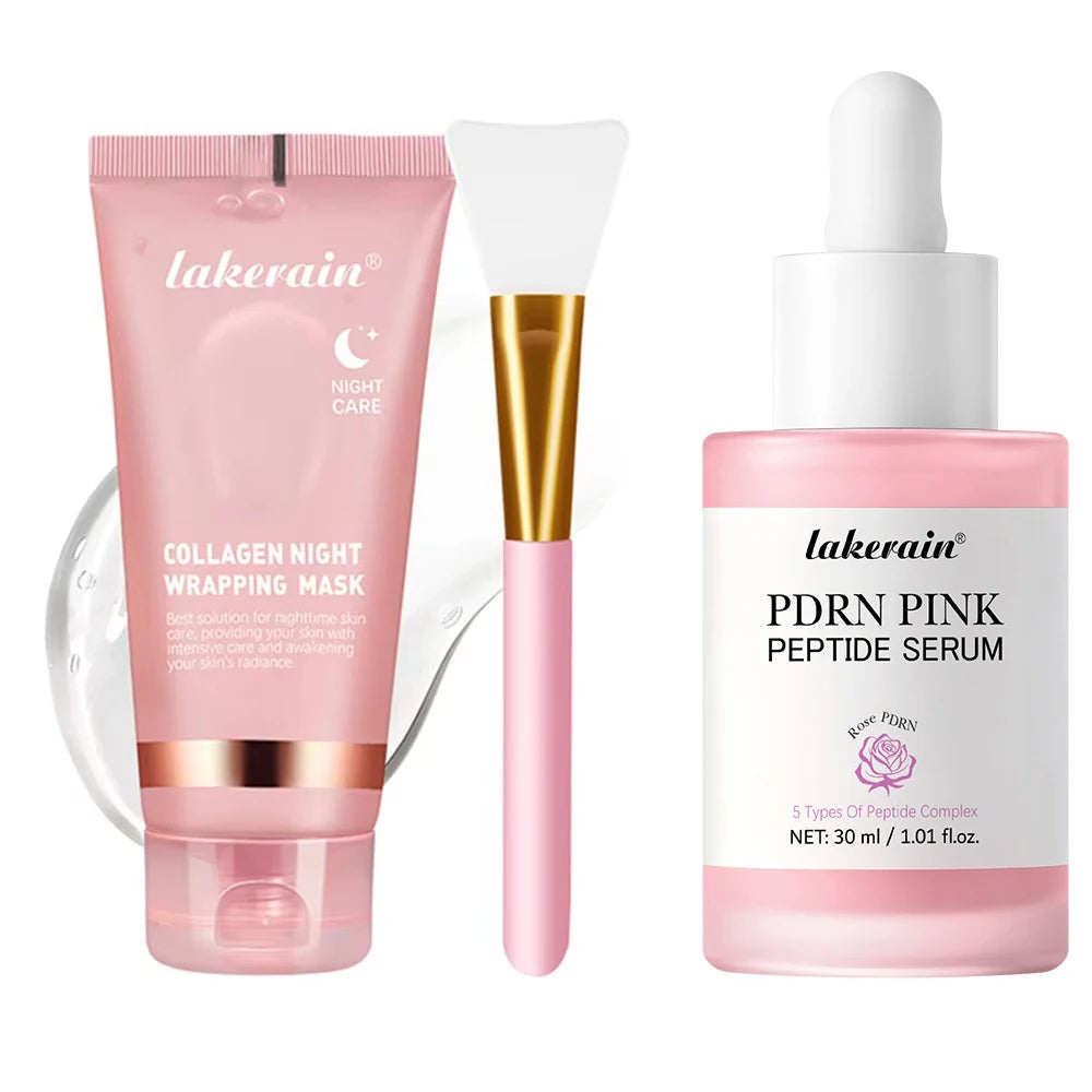 Máscara Facial de Colágénio Coreana — Anti-Rugas e Lifting