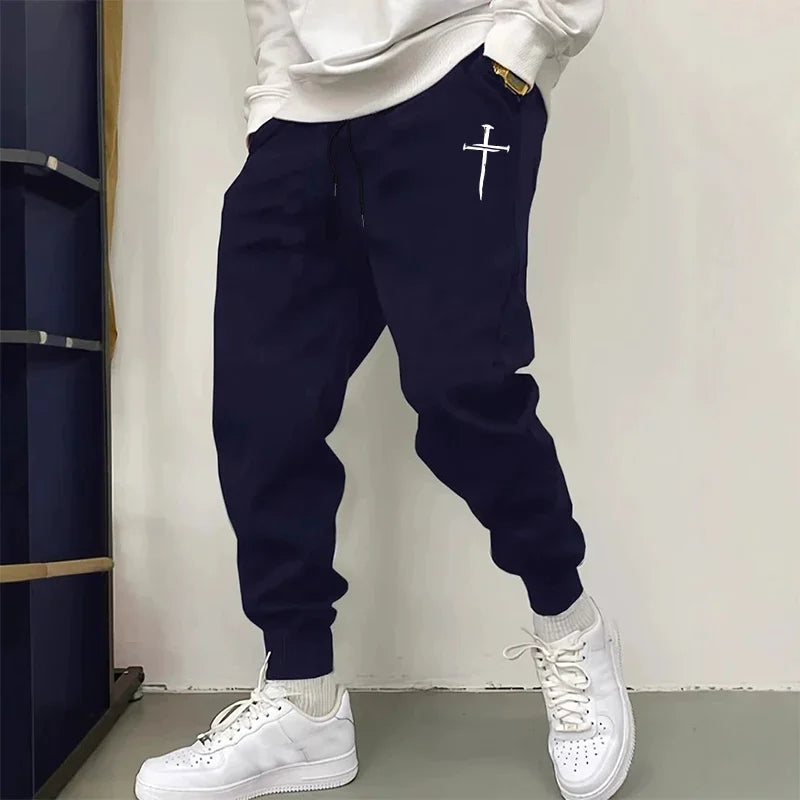 Calças de Treino Masculinas 2025 | Jogger Casual Ginásio Outono Inverno | TUDOAKI SHOP