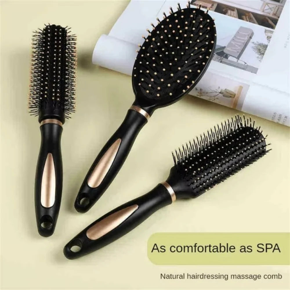 Escova de Cabelo Profissional Paddle — Styling para Todos os Tipos de Cabelo