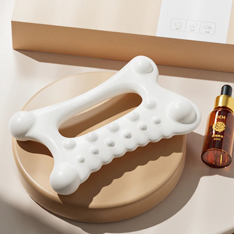 Placa de Massagem Gua Sha Facial Portátil — Corpo Inteiro