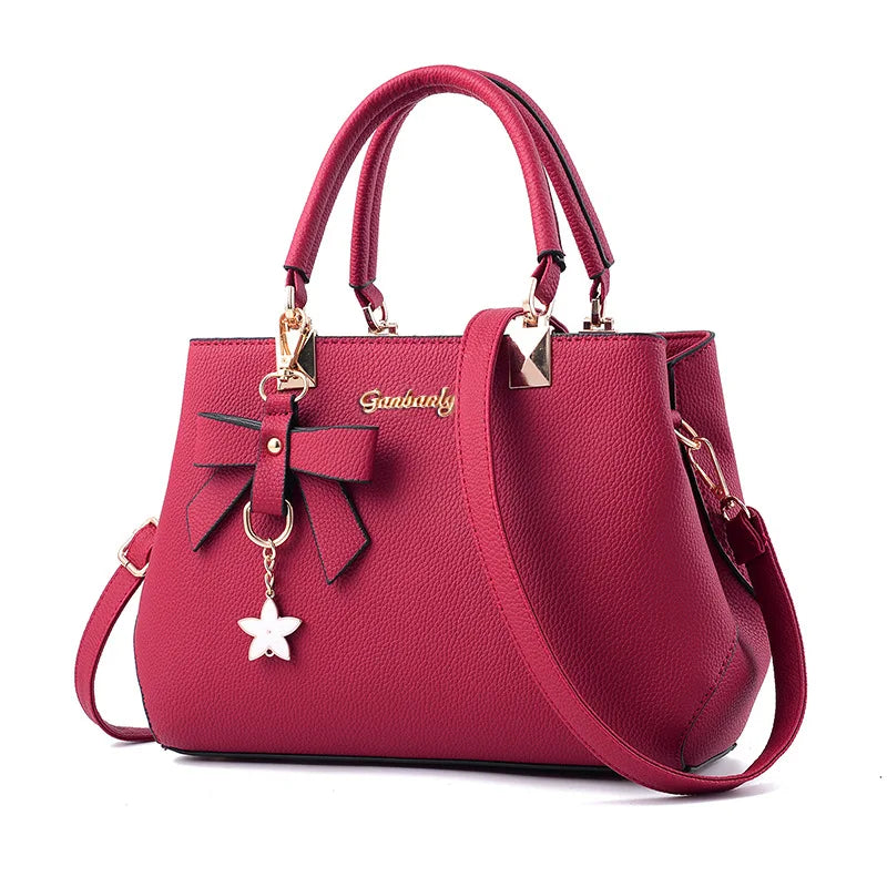 Mala Crossbody Feminina com Laço | Estilo Doce e Elegante | TUDOAKI SHOP