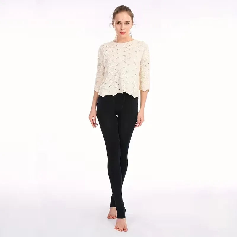 Leggings Térmicas de Cintura Alta para Inverno | Isoladas e Confortáveis | Uso Diário