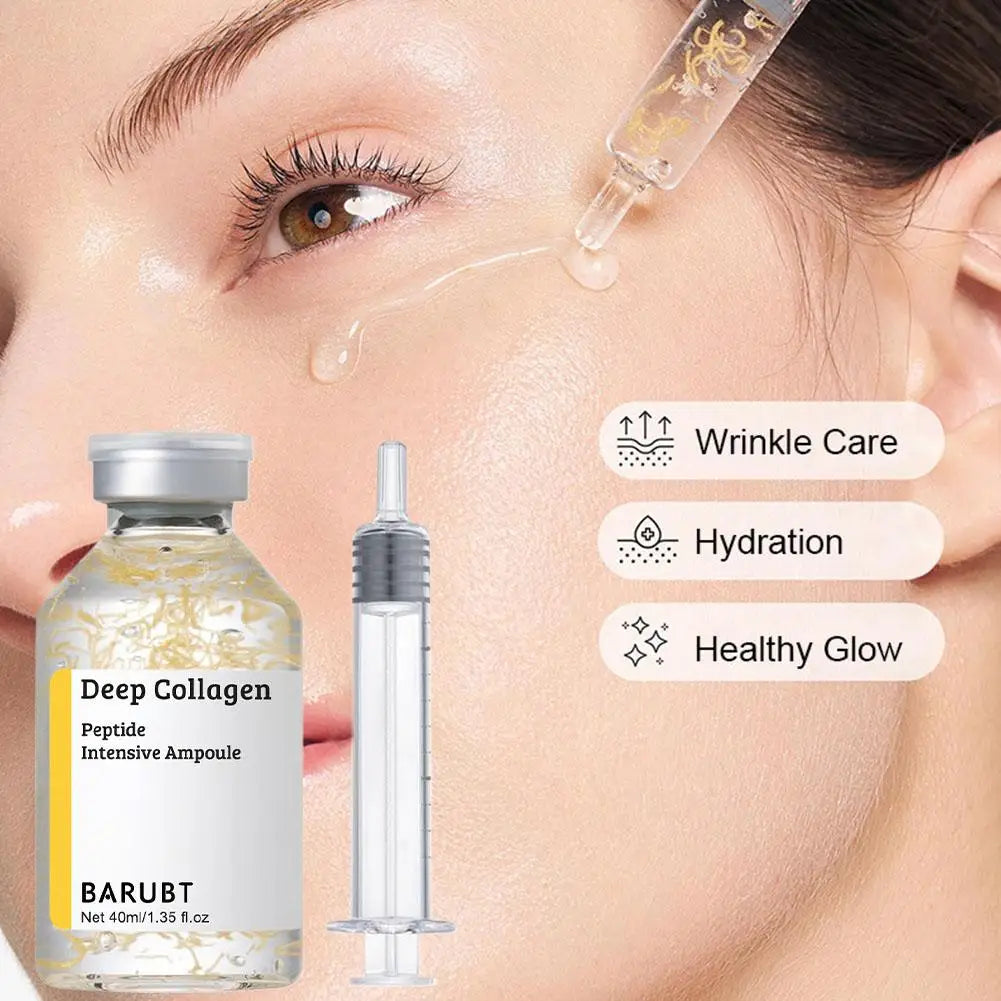 Sérum de Colágénio e Péptidos Coreano — Firmeza e Anti-Rugas 40ml