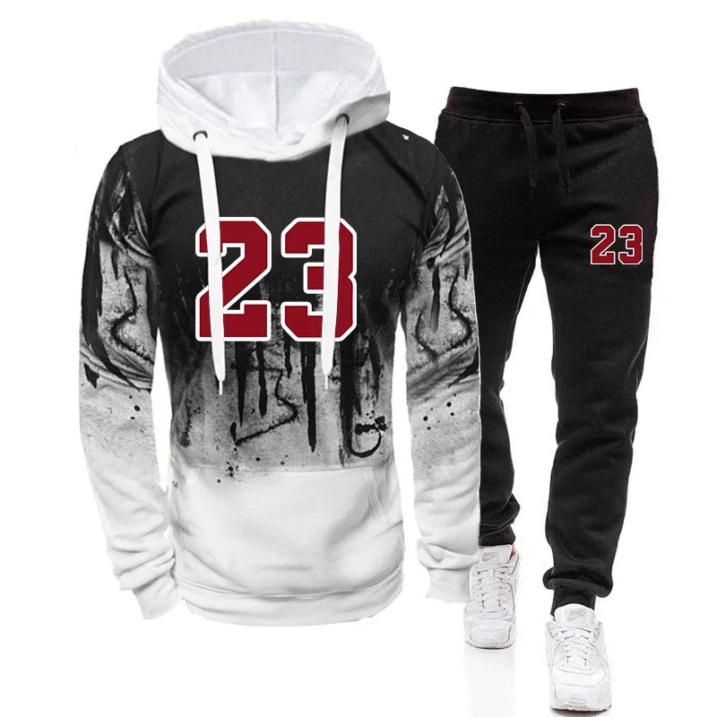 Sweatshirt com Capuz Masculina | Jogging Casual Outono Inverno | TUDOAKI SHOP