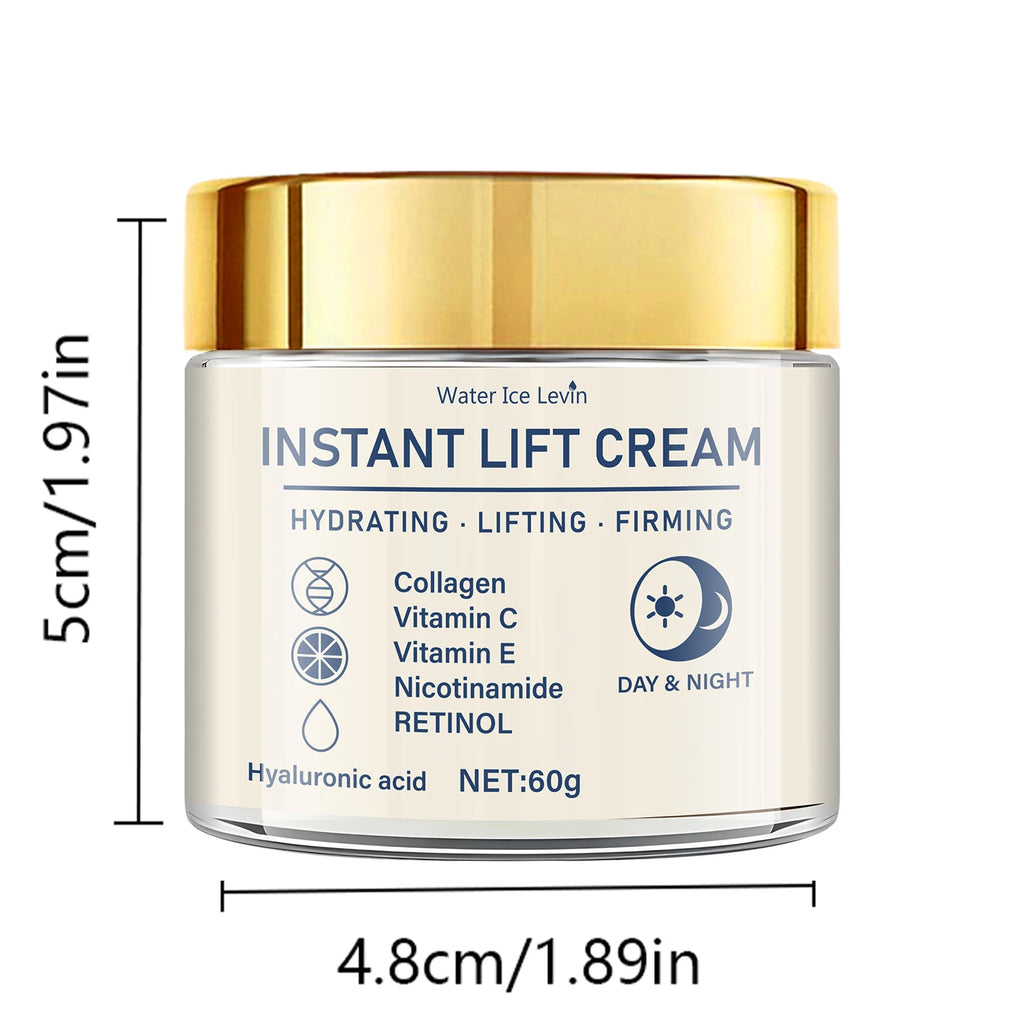 Creme Facial Firmador e Lifting — Ácido Hialurónico e Retinol para Todos os Tipos de Pele