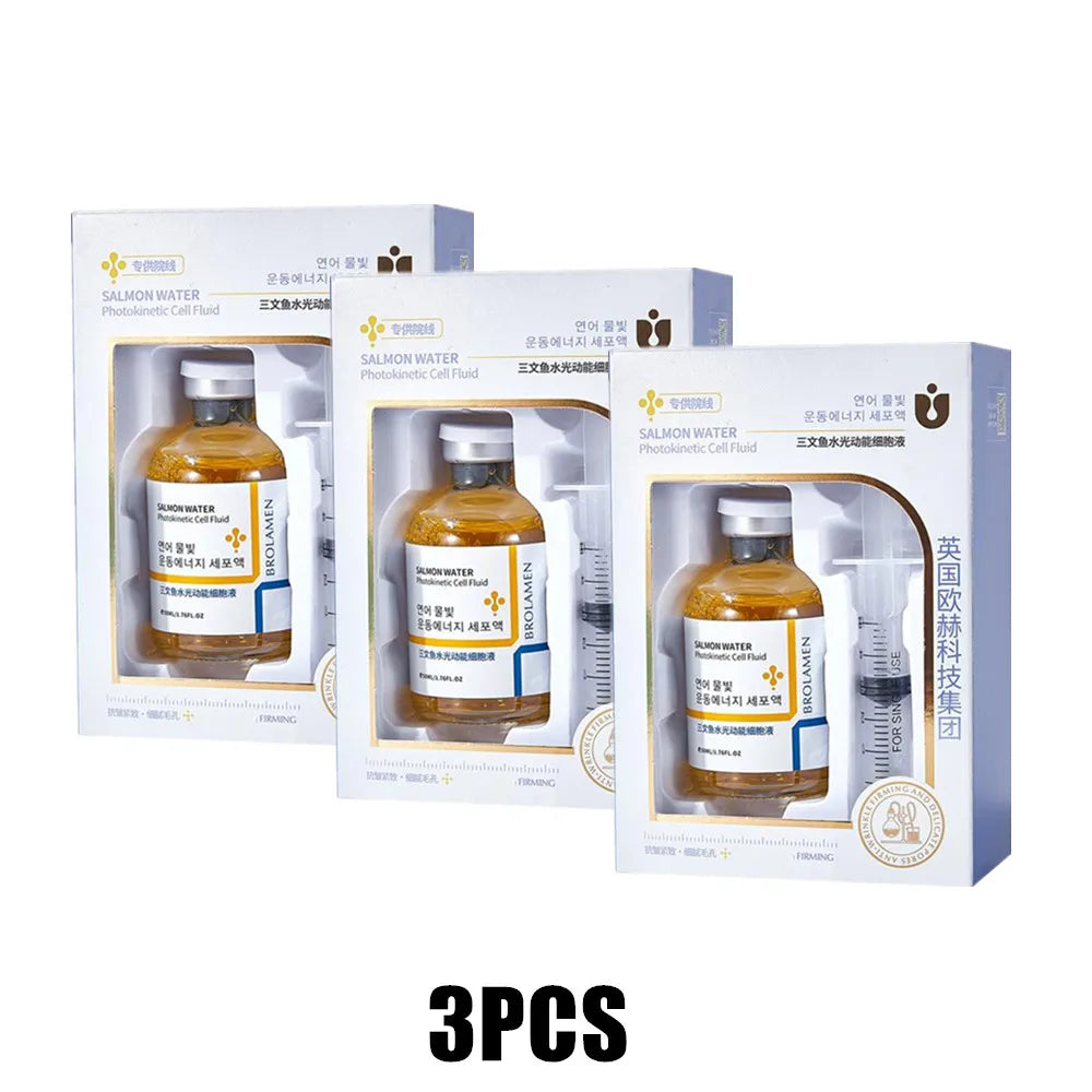 Sérum Coreano de Salmão Anti-Rugas — Hidratação 24h e Barreira Cutânea