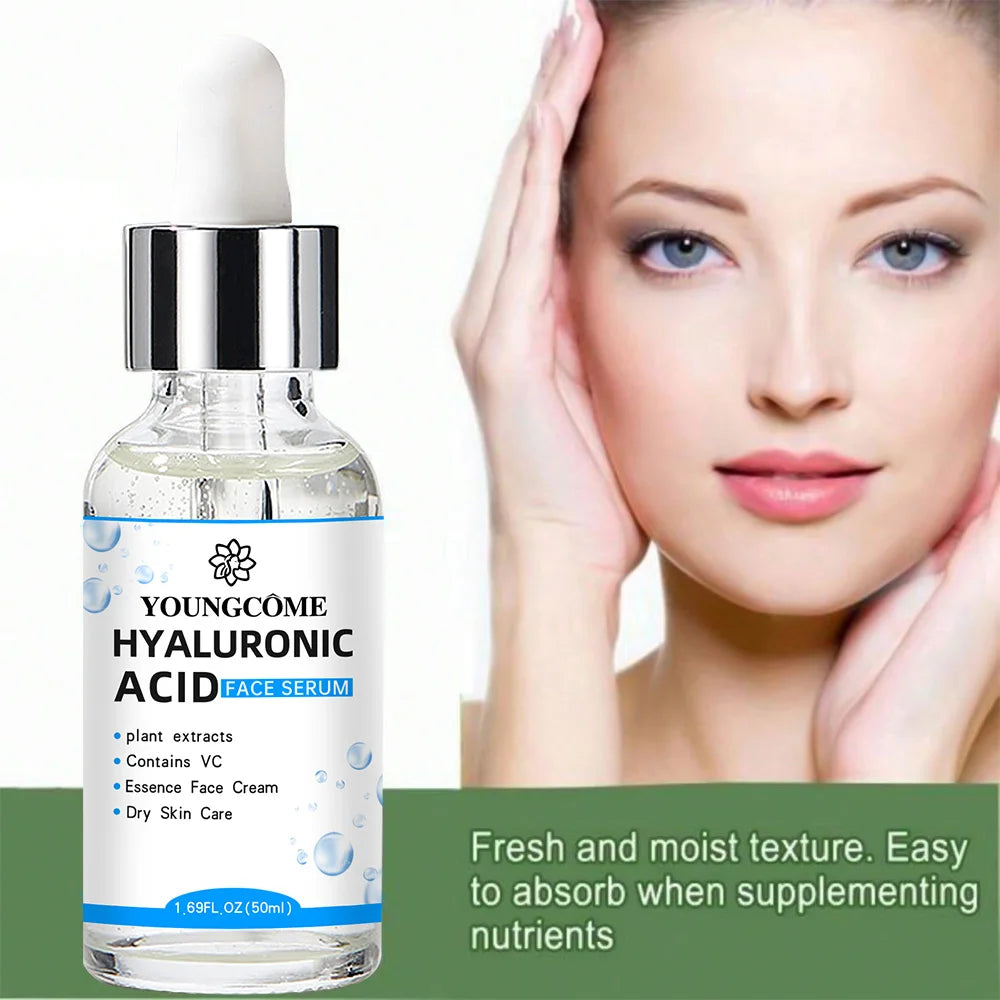 Essência Facial de Ácido Hialurónico — Hidratação Profunda