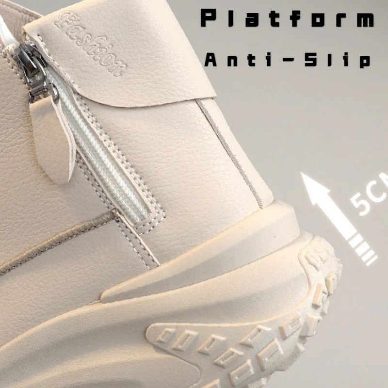 Botas Cano Alto Plataforma Femininas | Impermeáveis e Estilosas | TUDOAKI SHOP