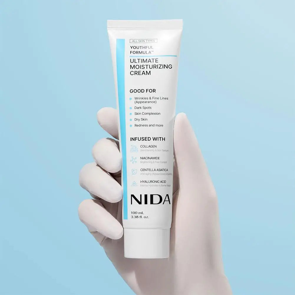 Creme Hidratante NIDA — Anti-Envelhecimento e Reparador de Poros