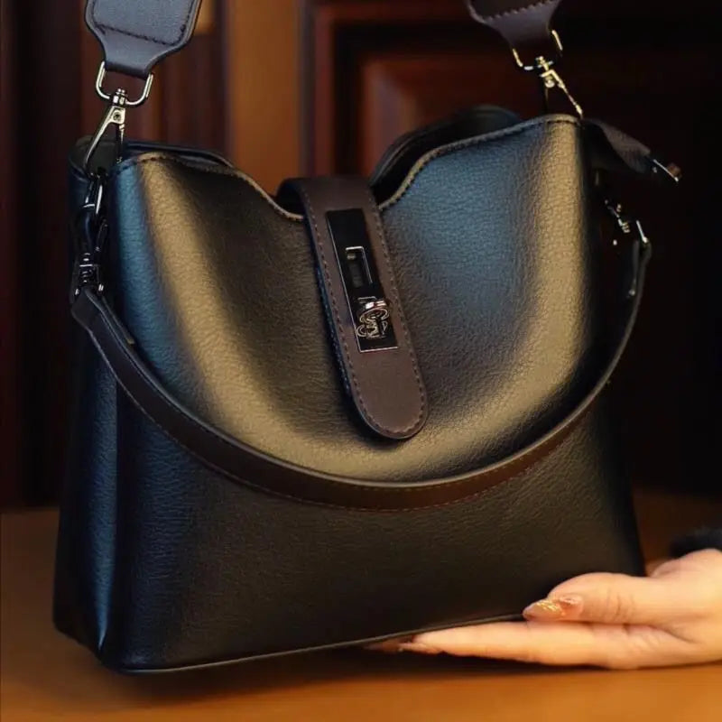 Mala Balde Premium Feminina | Grande Capacidade Crossbody | TUDOAKI SHOP
