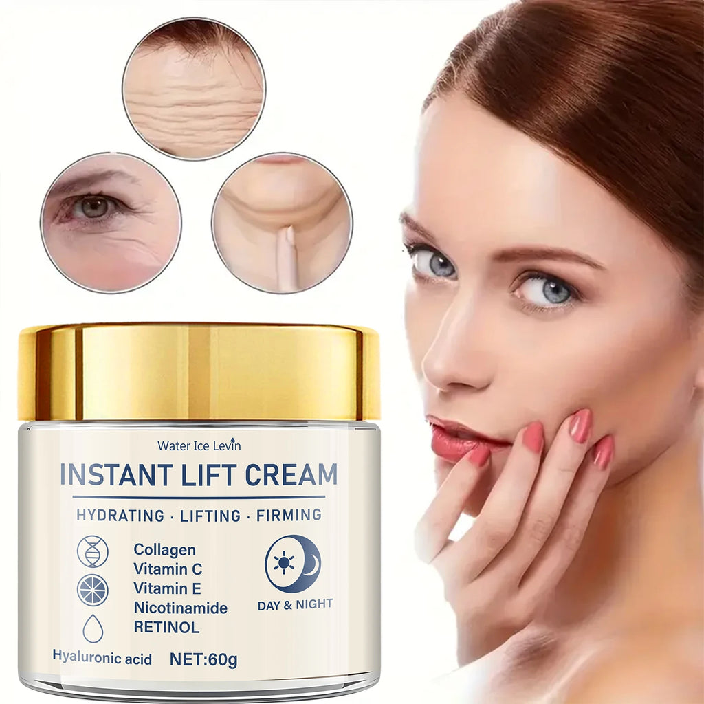 Creme Facial Firmador e Lifting — Ácido Hialurónico e Retinol para Todos os Tipos de Pele