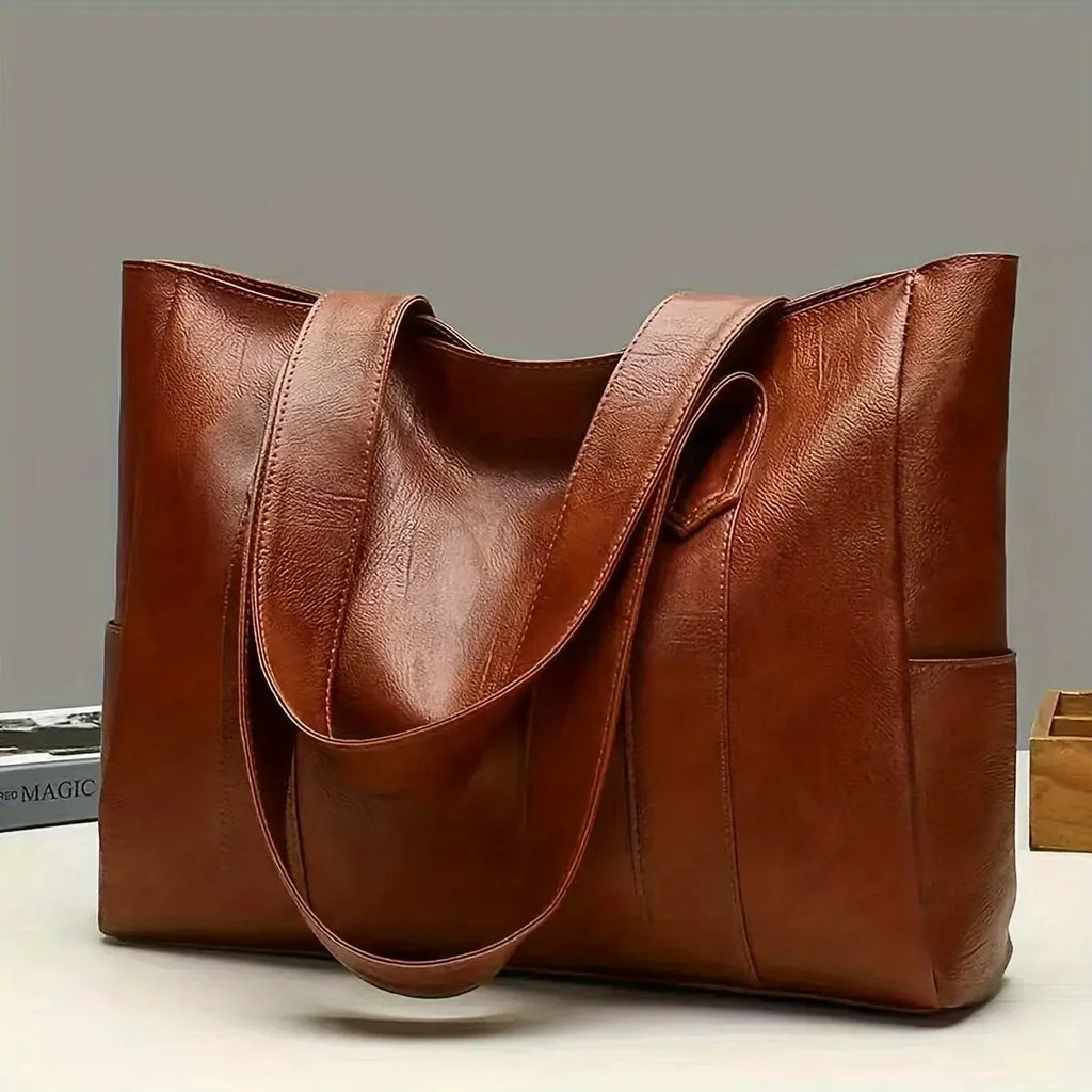 Mala de Ombro Vintage Feminina Grande Capacidade | Commuter | TUDOAKI SHOP