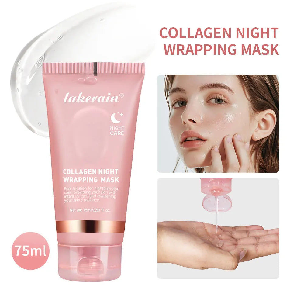 Máscara Facial de Colágénio Coreana — Anti-Rugas e Lifting