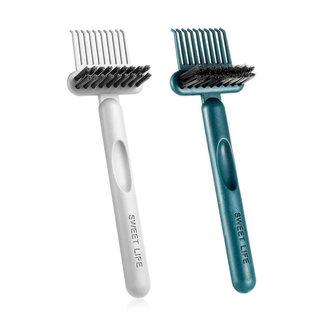 Ferramenta de Limpeza de Escova de Cabelo 2 em 1 — Remove Pó e Cabelo