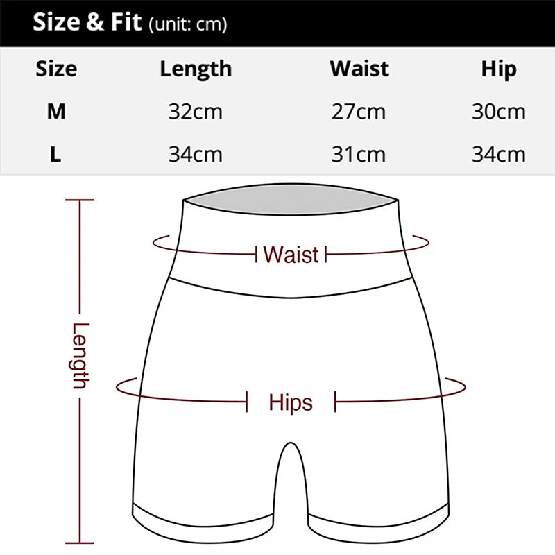 Calções de Yoga Femininos de Cintura Alta | Shorts de Treino & Corrida com Efeito Lifting