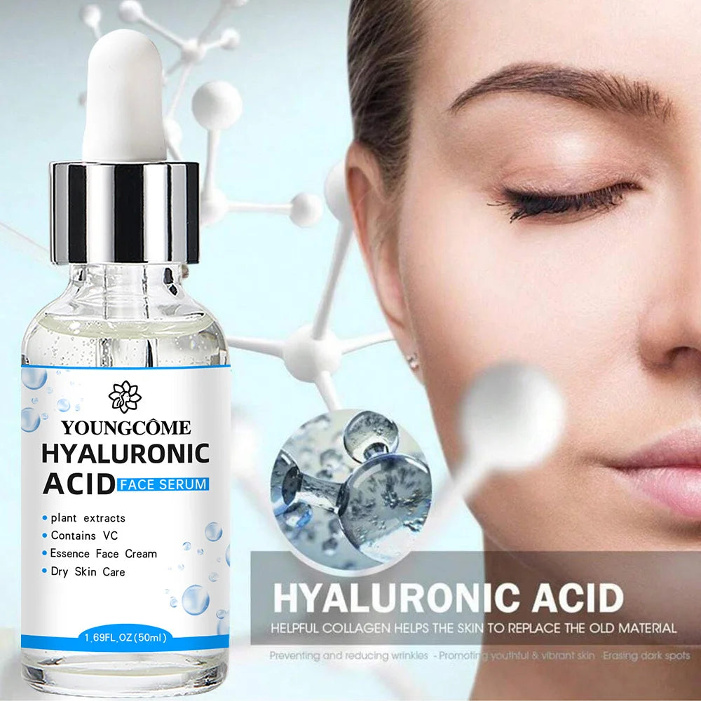 Essência Facial de Ácido Hialurónico — Hidratação Profunda