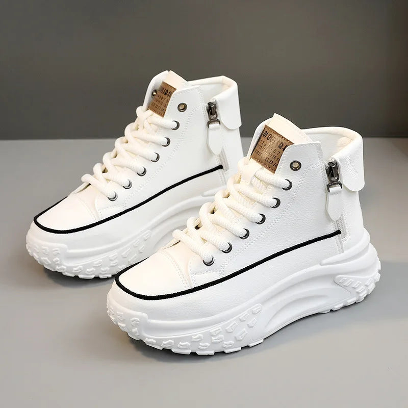 Botas Cano Alto Plataforma Femininas | Impermeáveis e Estilosas | TUDOAKI SHOP