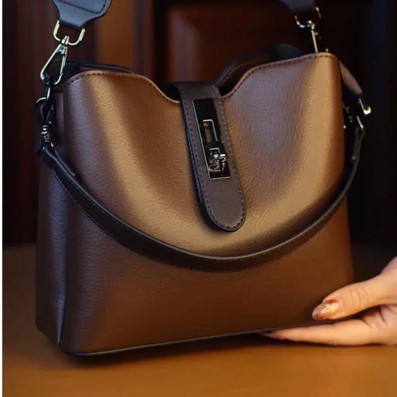 Mala Balde Premium Feminina | Grande Capacidade Crossbody | TUDOAKI SHOP
