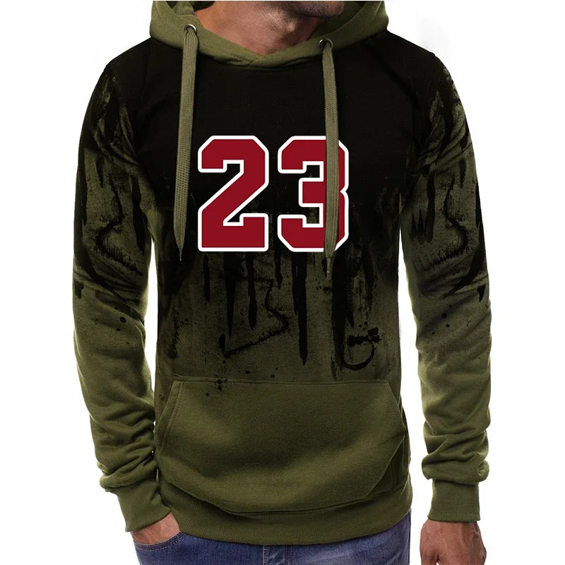 Sweatshirt com Capuz Masculina | Jogging Casual Outono Inverno | TUDOAKI SHOP