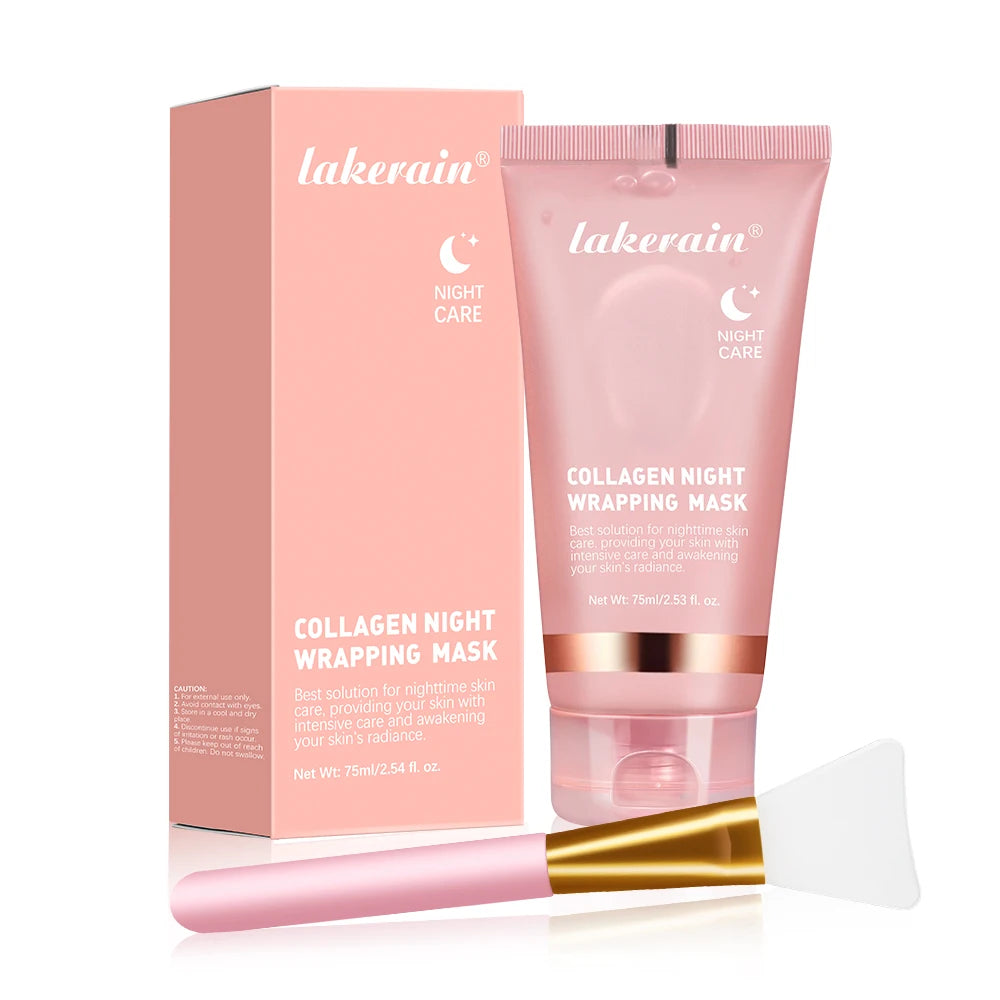 Máscara Facial de Colágénio Coreana — Anti-Rugas e Lifting
