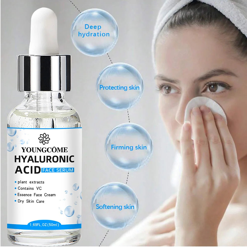 Essência Facial de Ácido Hialurónico — Hidratação Profunda