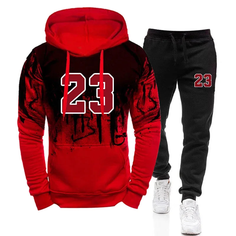 Sweatshirt com Capuz Masculina | Jogging Casual Outono Inverno | TUDOAKI SHOP