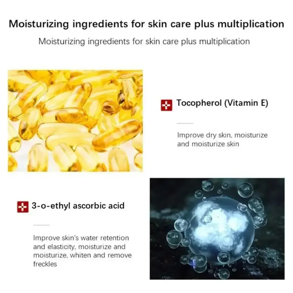 Creme Facial Clareador de Manchas e Sardas — Anti-Envelhecimento
