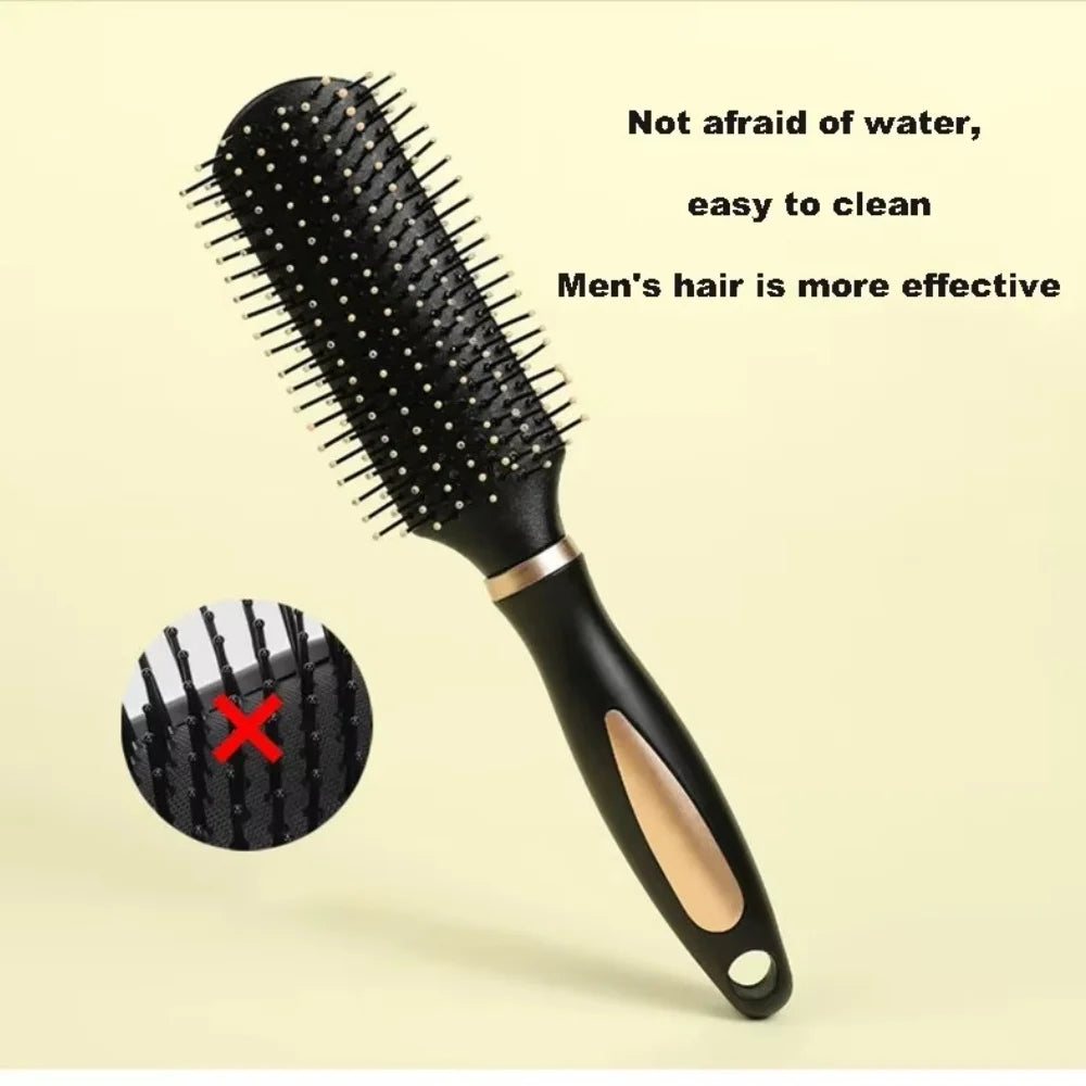 Escova de Cabelo Profissional Paddle — Styling para Todos os Tipos de Cabelo