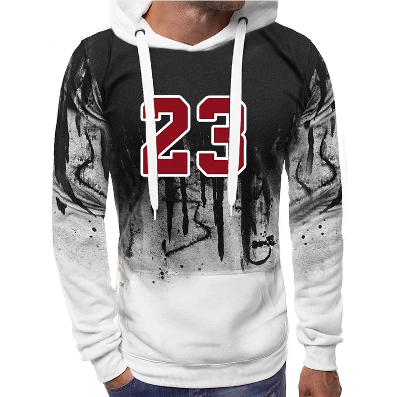 Sweatshirt com Capuz Masculina | Jogging Casual Outono Inverno | TUDOAKI SHOP