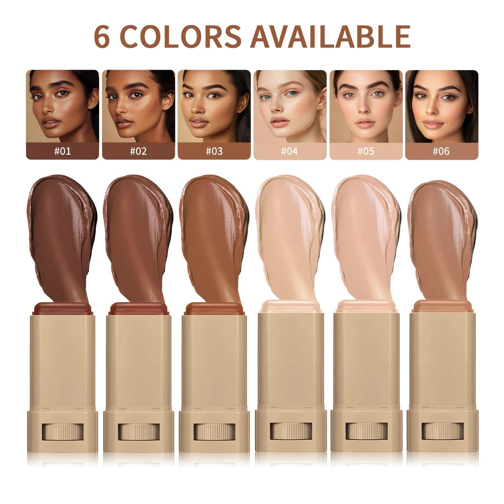 Base Stick Hidratante com Cobertura Natural — Maquilhagem de Viagem