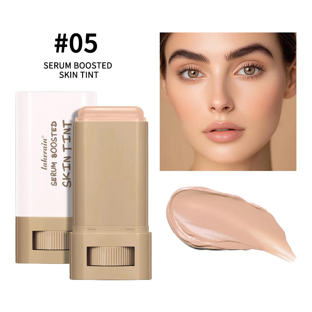Base Stick Hidratante com Cobertura Natural — Maquilhagem de Viagem