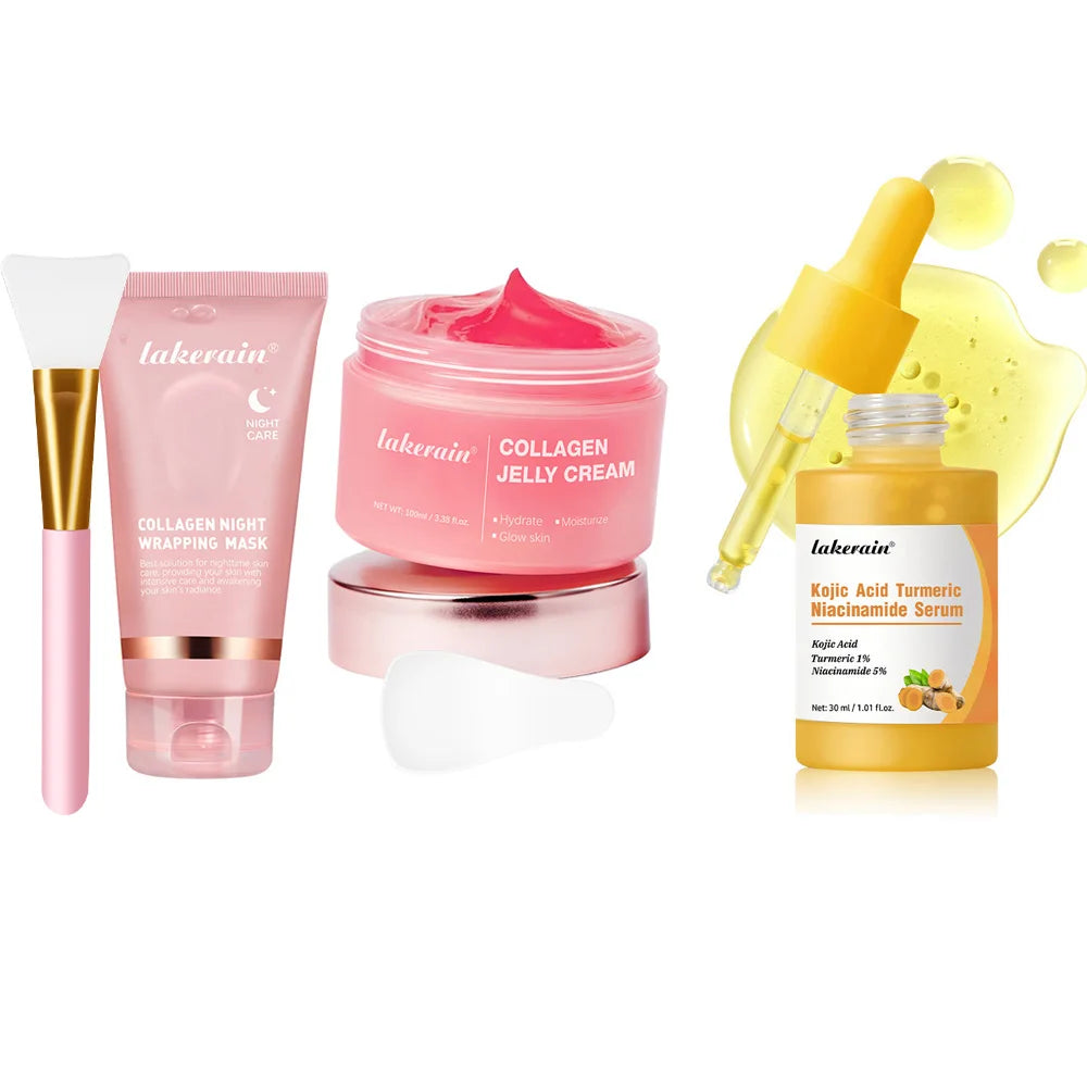 Máscara Facial de Colágénio Coreana — Anti-Rugas e Lifting