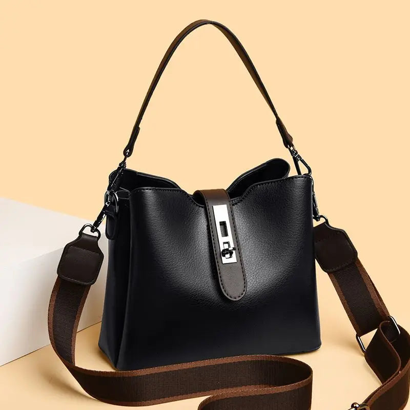 Mala Balde Premium Feminina | Grande Capacidade Crossbody | TUDOAKI SHOP
