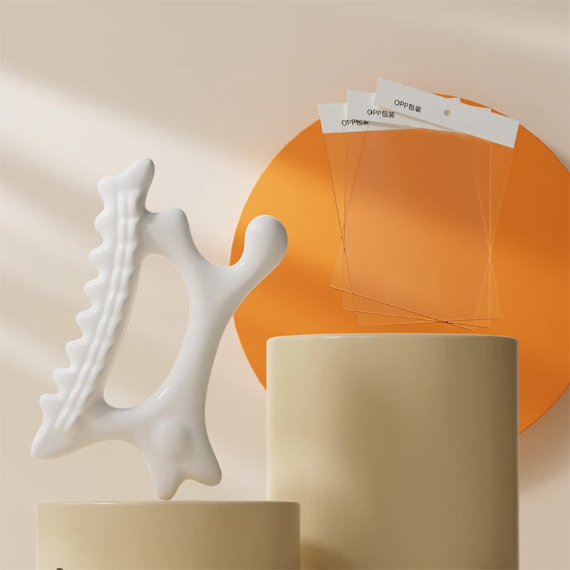 Placa de Massagem Gua Sha Facial Portátil — Corpo Inteiro