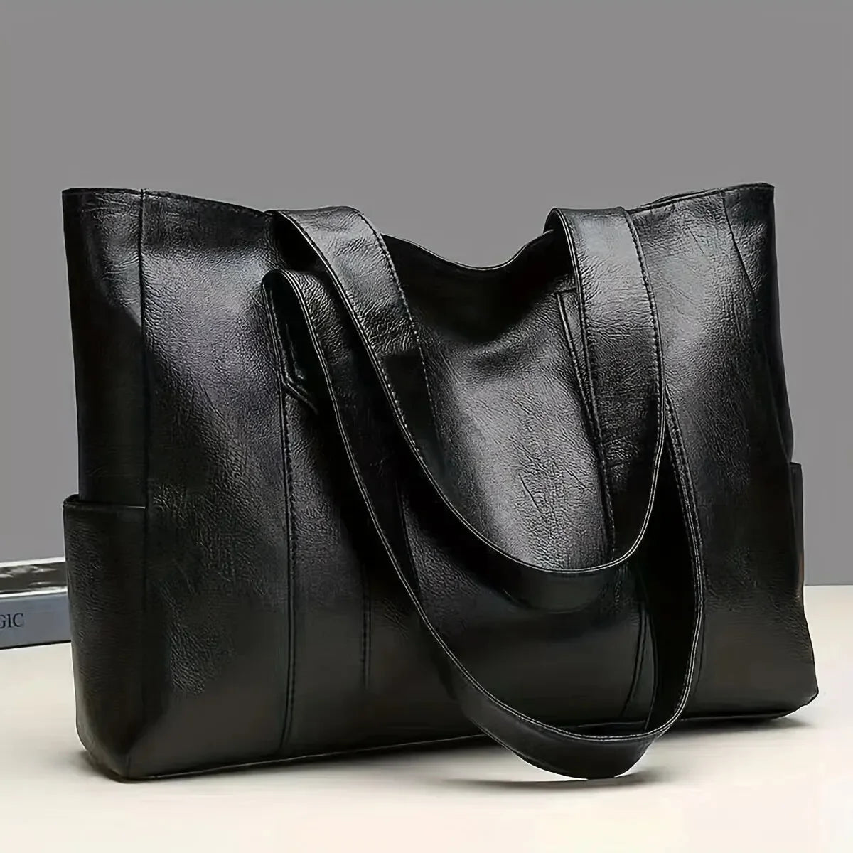Mala de Ombro Vintage Feminina Grande Capacidade | Commuter | TUDOAKI SHOP
